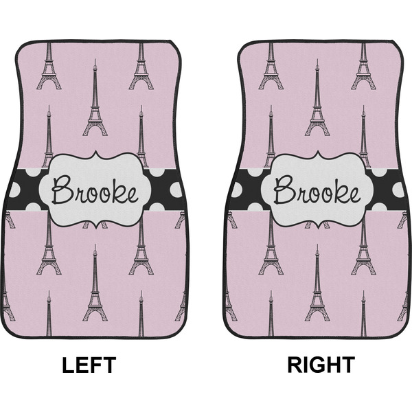 Eiffel Tower Car Mat Front - Approval