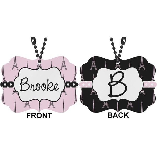 Eiffel Tower Car Ornament (Approval)