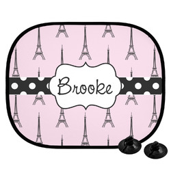Eiffel Tower Car Side Window Sun Shade (Personalized)