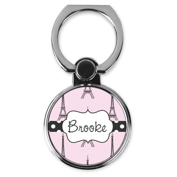 Custom Eiffel Tower Cell Phone Ring Stand & Holder (Personalized)