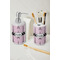 Eiffel Tower Ceramic Bathroom Accessories - LIFESTYLE (toothbrush holder & soap dispenser)