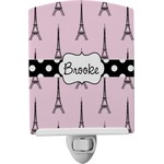 Eiffel Tower Ceramic Night Light (Personalized)