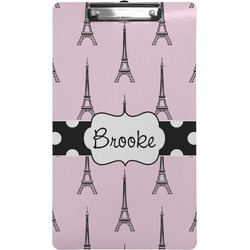 Eiffel Tower Clipboard (Legal Size) (Personalized)