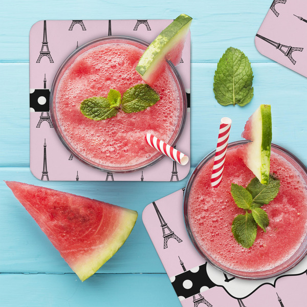 Eiffel Tower Coaster Set - LIFESTYLE