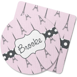 Eiffel Tower Rubber Backed Coaster (Personalized)