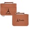 Eiffel Tower Cognac Leatherette Bible Covers - Large Double Sided Apvl