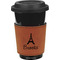 Eiffel Tower Leatherette Cup Sleeve - Double Sided (Personalized)