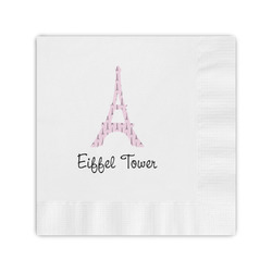 Eiffel Tower Coined Cocktail Napkins (Personalized)