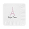 Eiffel Tower Coined Cocktail Napkins (Personalized)