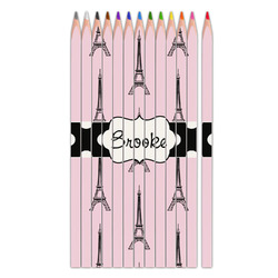 Eiffel Tower Colored Pencils (Personalized)