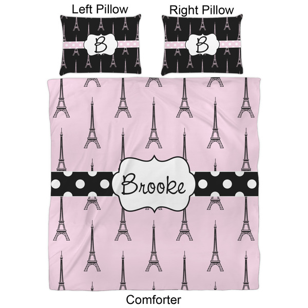 Eiffel Tower Comforter Set - Queen - Approval