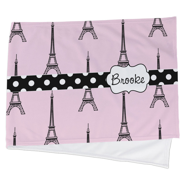 Custom Eiffel Tower Cooling Towel (Personalized)