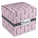Eiffel Tower Cube Favor Gift Boxes (Personalized)