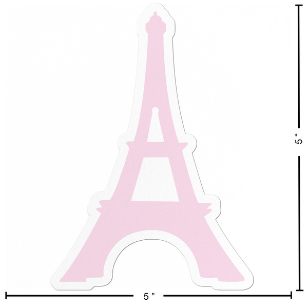 Eiffel Tower Custom Shape Iron On Patches - L - APPROVAL