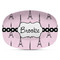 Eiffel Tower Plastic Platter - Microwave & Oven Safe Composite Polymer (Personalized)