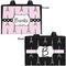 Eiffel Tower Diaper Bag - Double Sided - Front and Back - Apvl