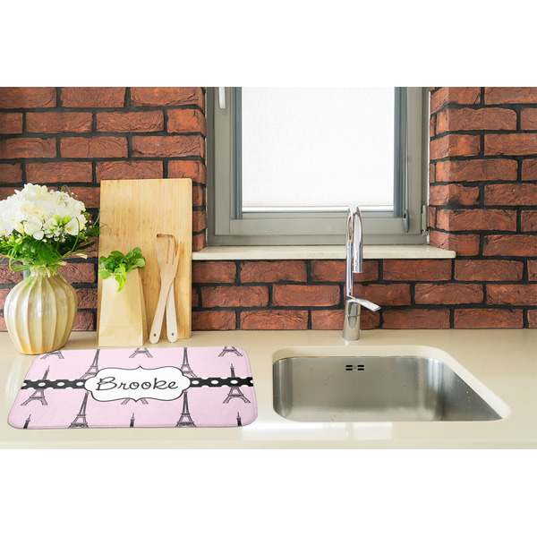 Eiffel Tower Dish Drying Mat - LIFESTYLE 2