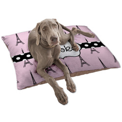 Eiffel Tower Dog Bed - Large w/ Name or Text