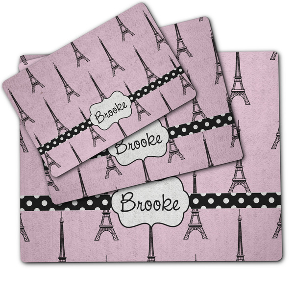 Eiffel Tower Dog Food Mat - MAIN (sm, med, lrg)