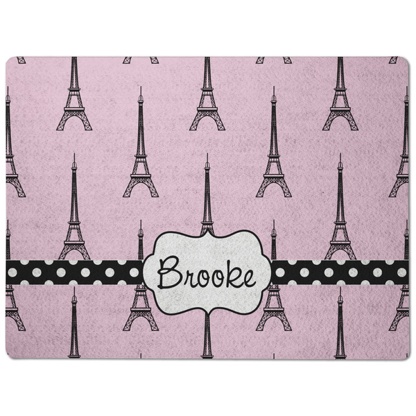 Eiffel Tower Dog Food Mat - Medium without bowls