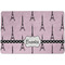 Eiffel Tower Dog Food Mat w/ Name or Text