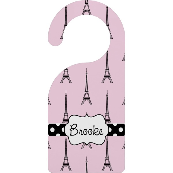 Custom Eiffel Tower Door Hanger (Personalized)