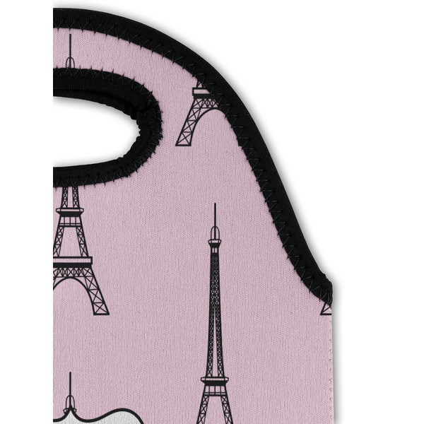 Eiffel Tower Double Wine Tote - Detail 1 (new)