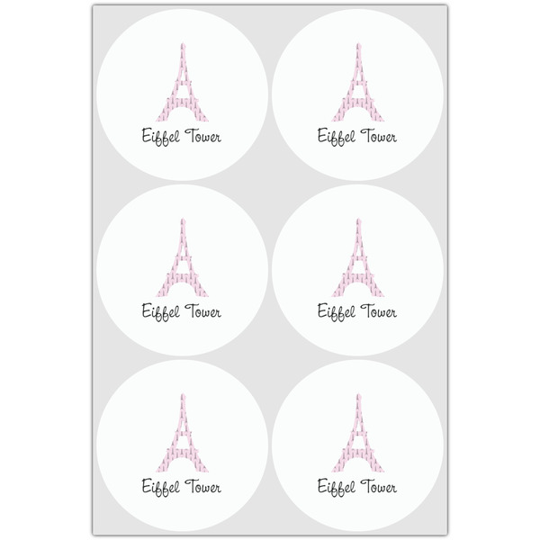 Eiffel Tower Drink Topper - Large - Set of 6