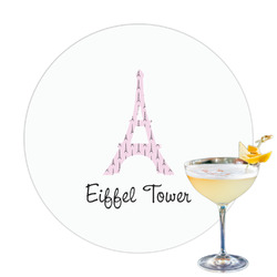 Eiffel Tower Printed Drink Topper (Personalized)