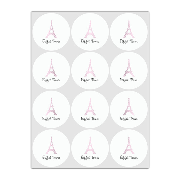 Eiffel Tower Drink Topper - Small - Set of 12