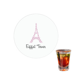 Eiffel Tower Printed Drink Topper - 1.5" (Personalized)