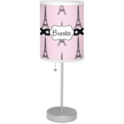 Eiffel Tower 7" Drum Lamp with Shade Polyester (Personalized)
