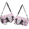 Eiffel Tower Duffle bag small front and back sides