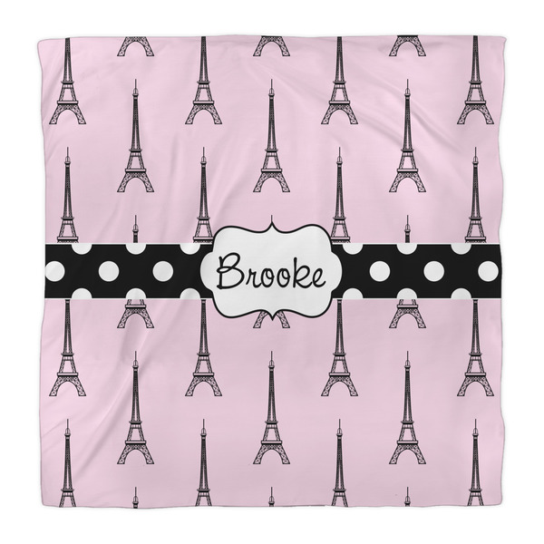 Eiffel Tower Duvet Cover - Queen - Front