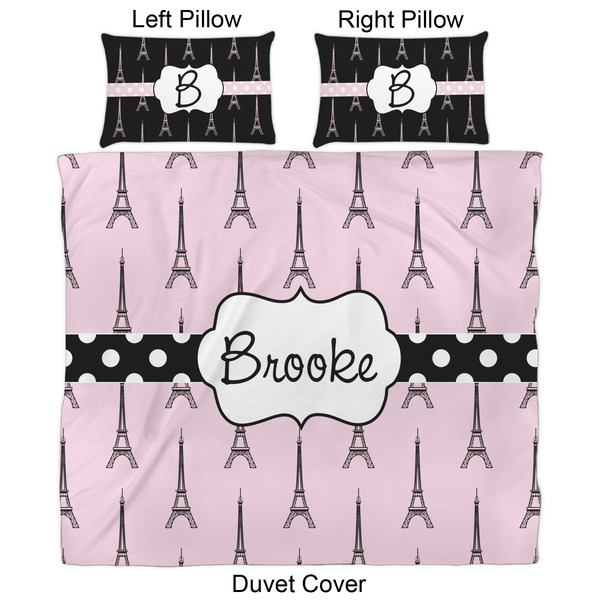 Eiffel Tower Duvet Cover Set - King - Approval