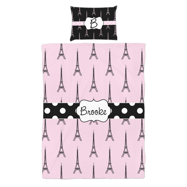 Eiffel Tower Duvet Cover Set - Twin - Alt Approval