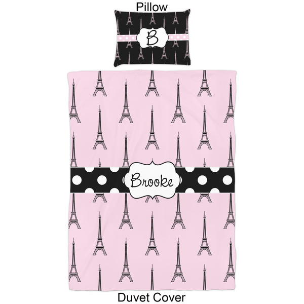 Eiffel Tower Duvet Cover Set - Twin - Approval