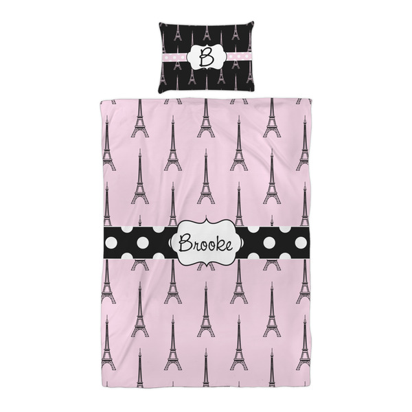Eiffel Tower Duvet Cover Set - Twin XL - Alt Approval