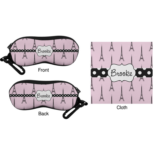 Eiffel Tower Eyeglass Case & Cloth (Approval)