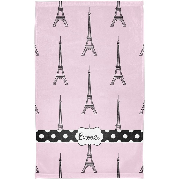 Eiffel Tower Finger Tip Towel - Full View