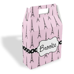 Eiffel Tower Gable Favor Box (Personalized)