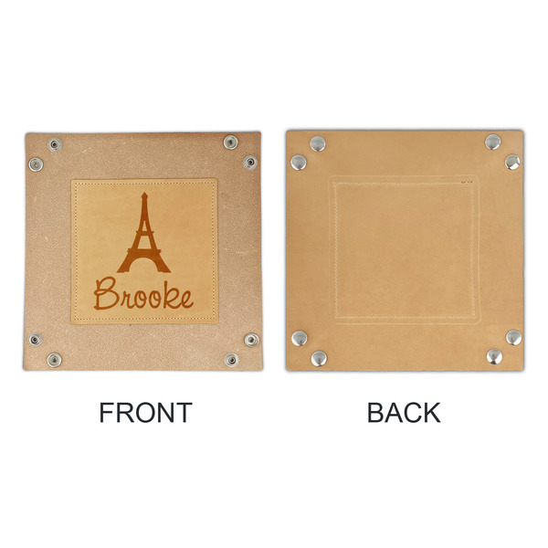 Eiffel Tower Genuine Leather Valet Trays - APPROVAL
