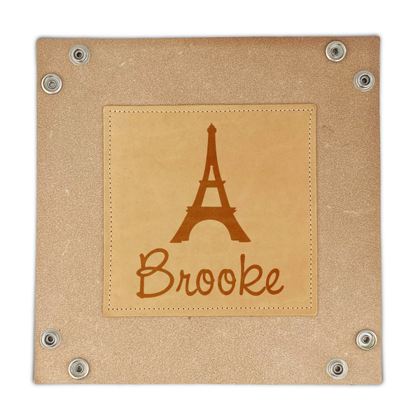 Eiffel Tower Genuine Leather Valet Trays - FRONT