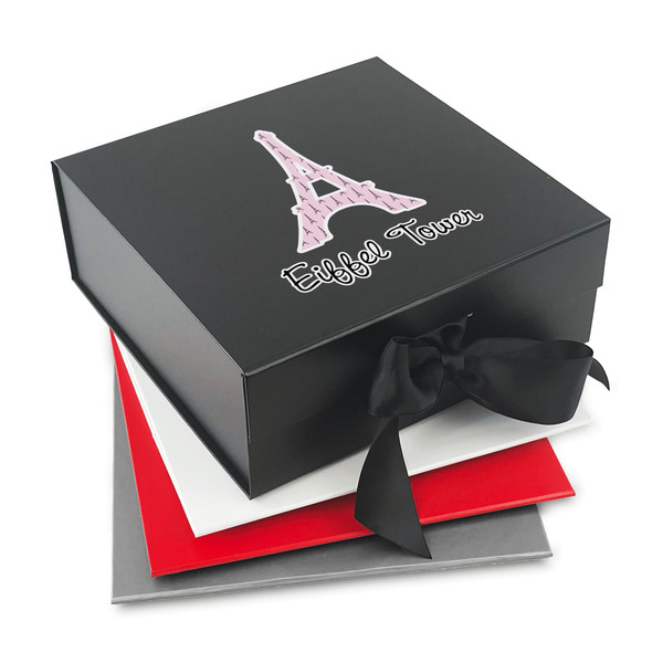 Custom Eiffel Tower Gift Box with Magnetic Lid (Personalized)