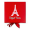 Eiffel Tower Gift Boxes with Magnetic Lid - Red - Approval