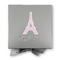 Eiffel Tower Gift Boxes with Magnetic Lid - Silver - Approval