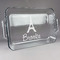 Eiffel Tower Glass Baking Dish - FRONT (13x9)