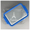 Eiffel Tower Glass Baking Dish - FRONT w/ LID (13x9)