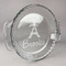 Eiffel Tower Glass Pie Dish - FRONT