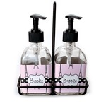 Eiffel Tower Glass Soap & Lotion Bottles (Personalized)